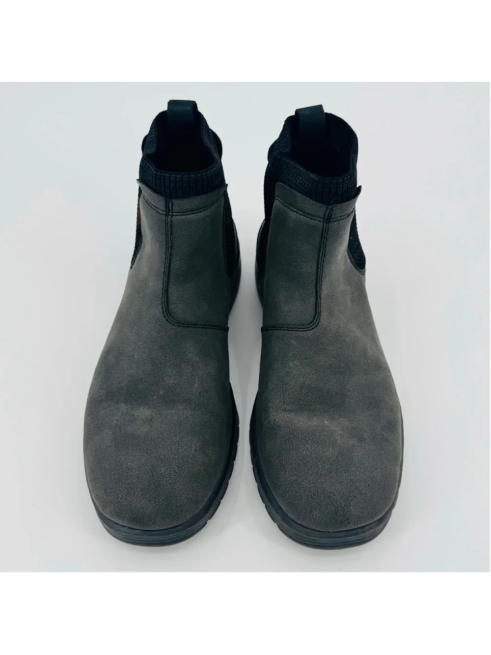 Men's Hey Dude Scott Grip Boots US 11 Gray Black